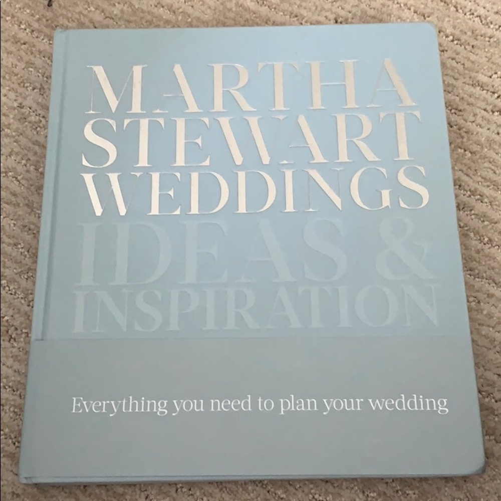 Anthropologie Martha Stewart wedding book